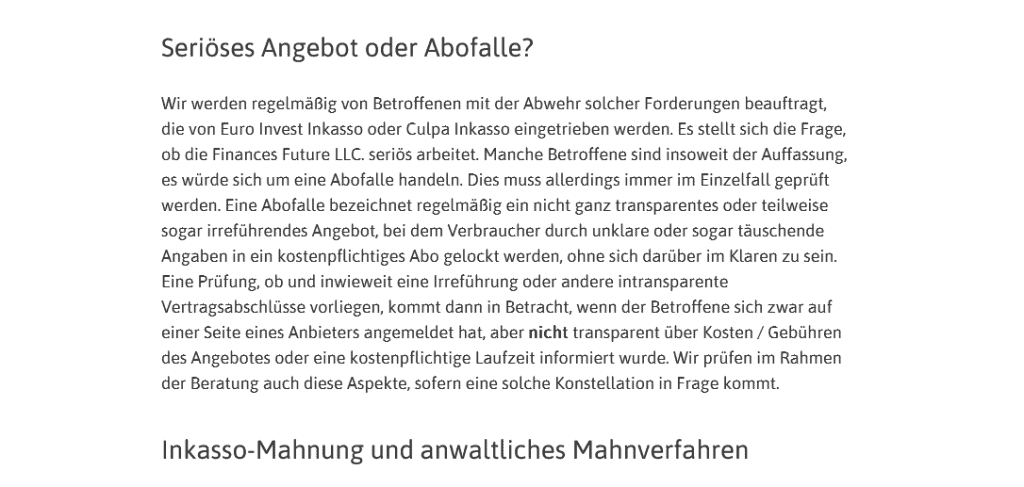 Marketing der e-commerce-Kanzlei